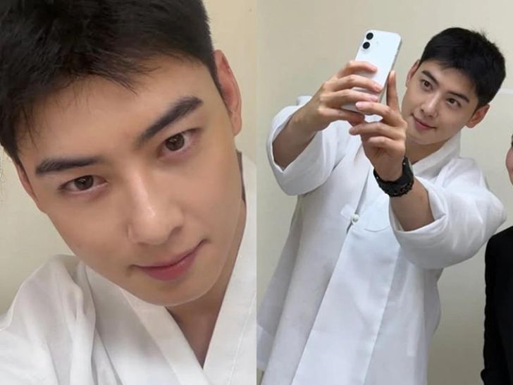 Cha Eun-woo / Captured from Shin Sua's social media
