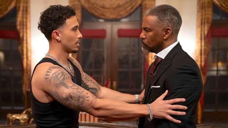 Angel and Horace in Beauty in Black
