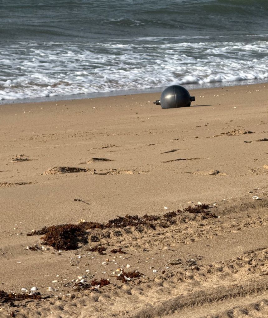 The Australian Space Agency said the metallic spheres are likely pressure vessels from a rocket.