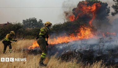 Europe wildfires latest: More than 65,000 evacuated across France and Spain