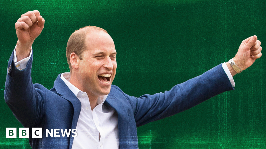 Loyal and royal: How the future King became a football superfan - BBC