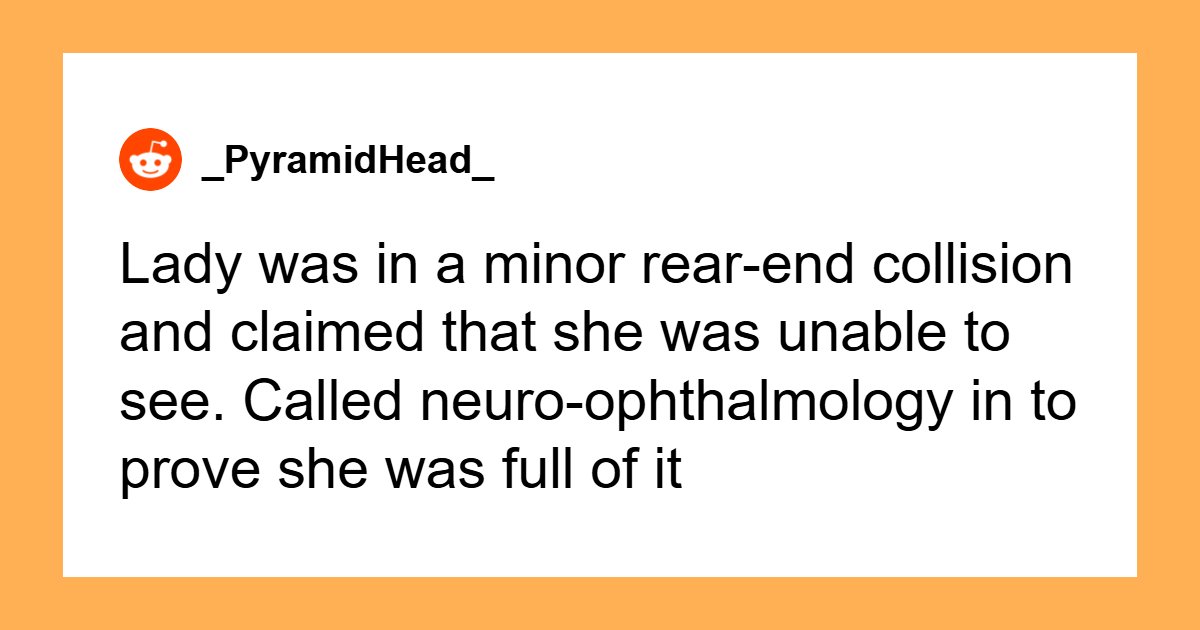 55 Medical Professionals Reveal Fake Illness Stories