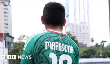 Mexico shirts incited post-England match family assault, says dad - BBC