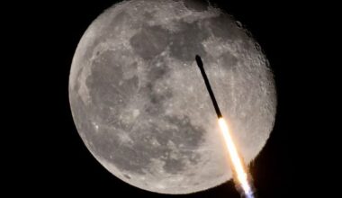Fragment of a SpaceX Falcon 9 rocket will crash into the Moon