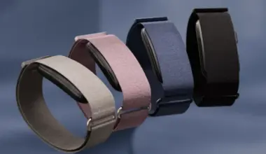 The Cirqa Smart Band can be worn on the wrist or as an arm band, and monitors sleep, stress and vitals such as heart rate variability and skin temperature.