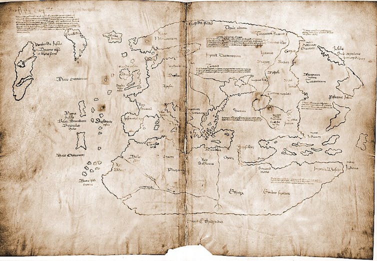 A map of Vinland.