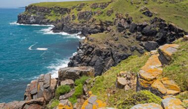 View over the Indian Ocean and Morgan Bay sea cliffs at the southern end of the Wild Coast, in the Eastern Cape. The world’s oceans are getting rapidly warmer, write the authors.