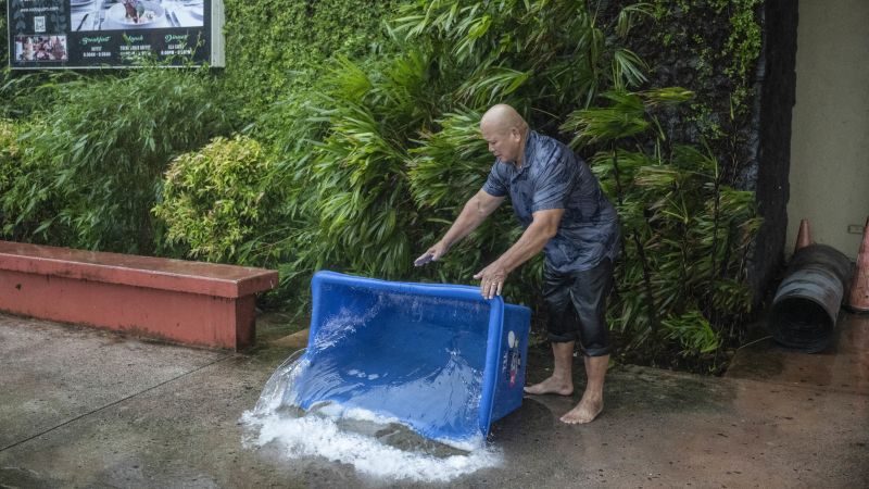 Super Typhoon Bavi smacks into US Pacific island territories home to key military bases