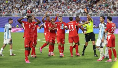 Switzerland’s Breel Embolo shouldn’t have been sent off against Argentina in World Cup quarters, says IFAB