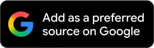 Google Preferred Source button