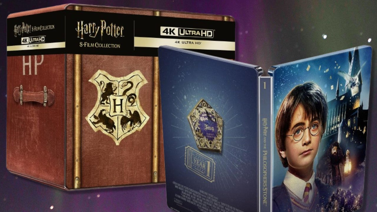 Amazon's Exclusive Harry Potter 8-Film 4K Steelbook Library Case Gets a U.S. Listing