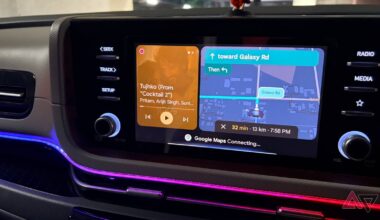 Android Auto tests a visual upgrade for its dashboard media card
