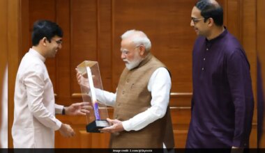 PM Narendra Modi Meets Skyroot Founders, Discusses India's Future Space Plans