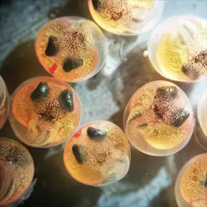Researchers compared the genetics of swordtail embryos upstream and downstream of the town to learn more information about their parentage. Credit: Ben Moran/Stanford University