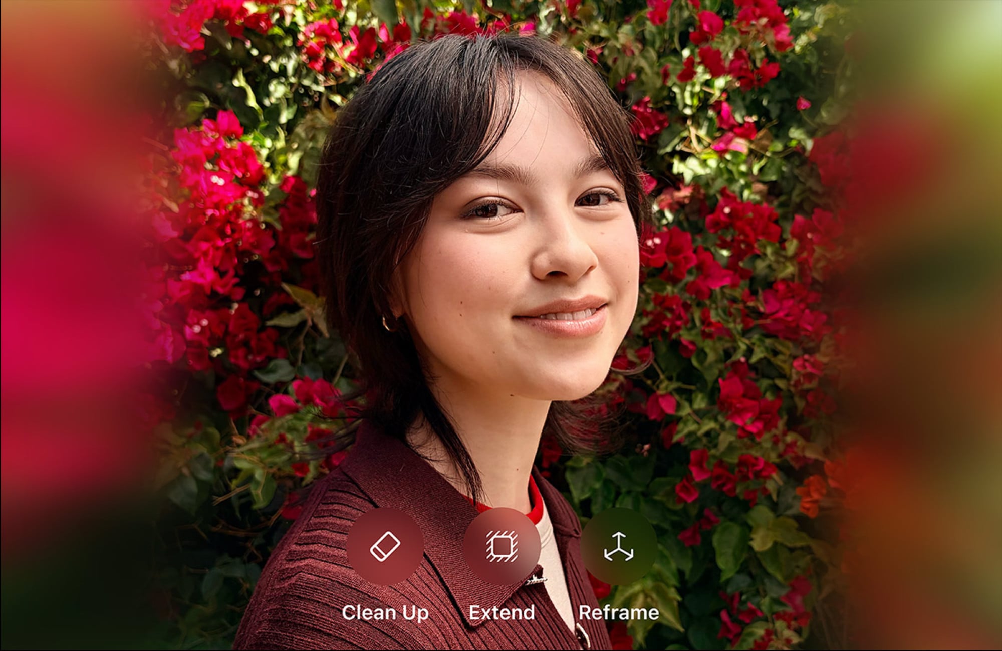 An image of Apple AI in action with photo editing.