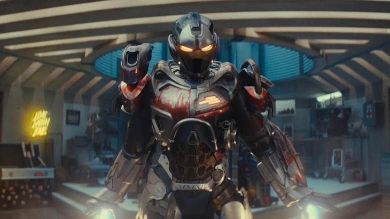 Dominique Thorne as Riri suits up for action as Ironheart