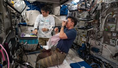 Spaceflight pushes fluid toward the head, flattening the back of the eye and blurring some astronauts' vision in ways that don't always fully recover