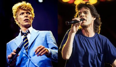 Mick Jagger on his rivalry with David Bowie