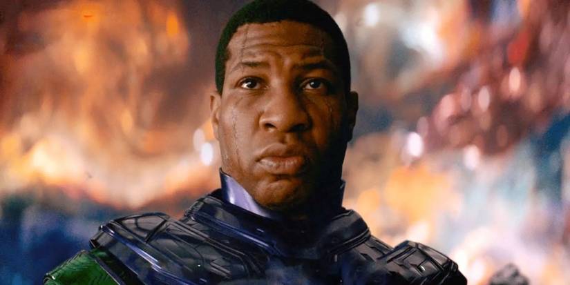 Kang the Conqueror looking serious in Ant-Man and the Wasp: Quantumania.