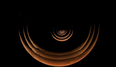 NASA Shares Beautiful Timelapse Of The Psyche Spacecraft's View Over Mars