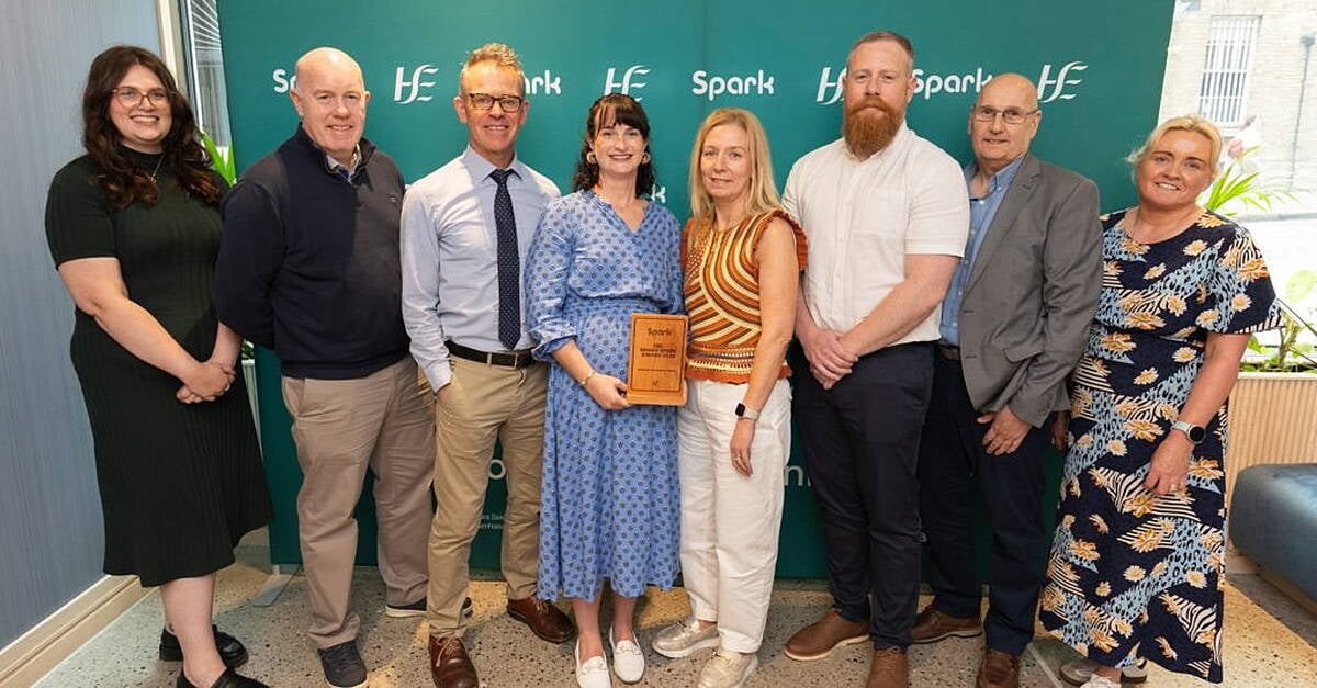 Local mental health service team win national award