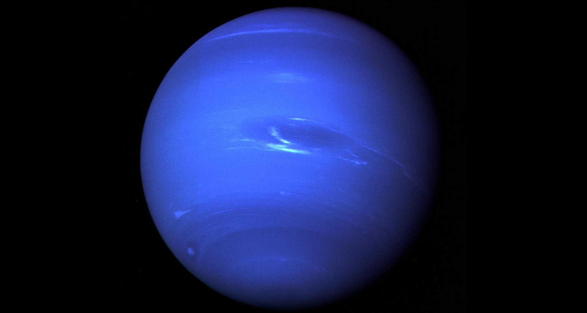 How does a planet 4.5 billion kilometres from the Sun, where daylight is roughly 900 times dimmer than on Earth, whip up the fastest winds in the entire solar system?