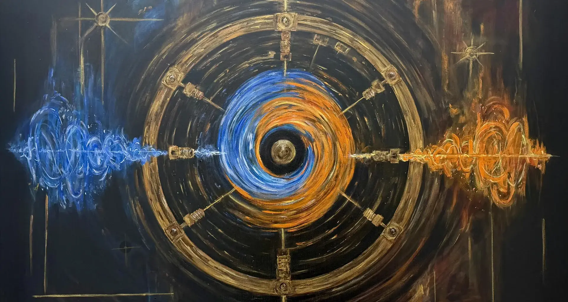 Physicists recreate black hole energy extraction in the lab