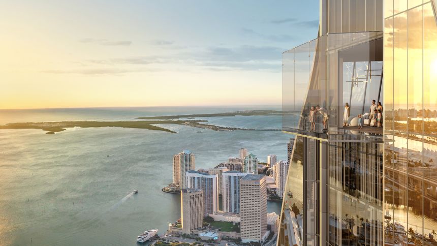 The Delano will feature the Southeastern US's first cantilevered observation deck.