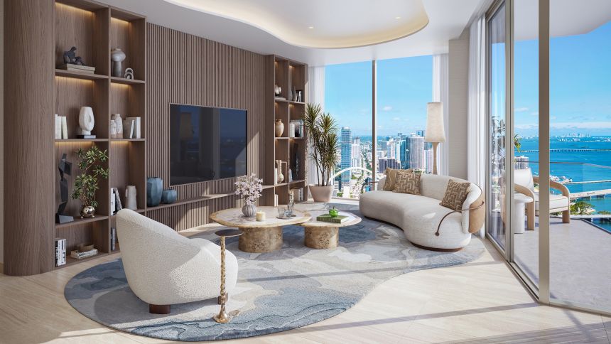 Supertalls like the Delano will be able to boast unobstructed 360-degree views — for now.