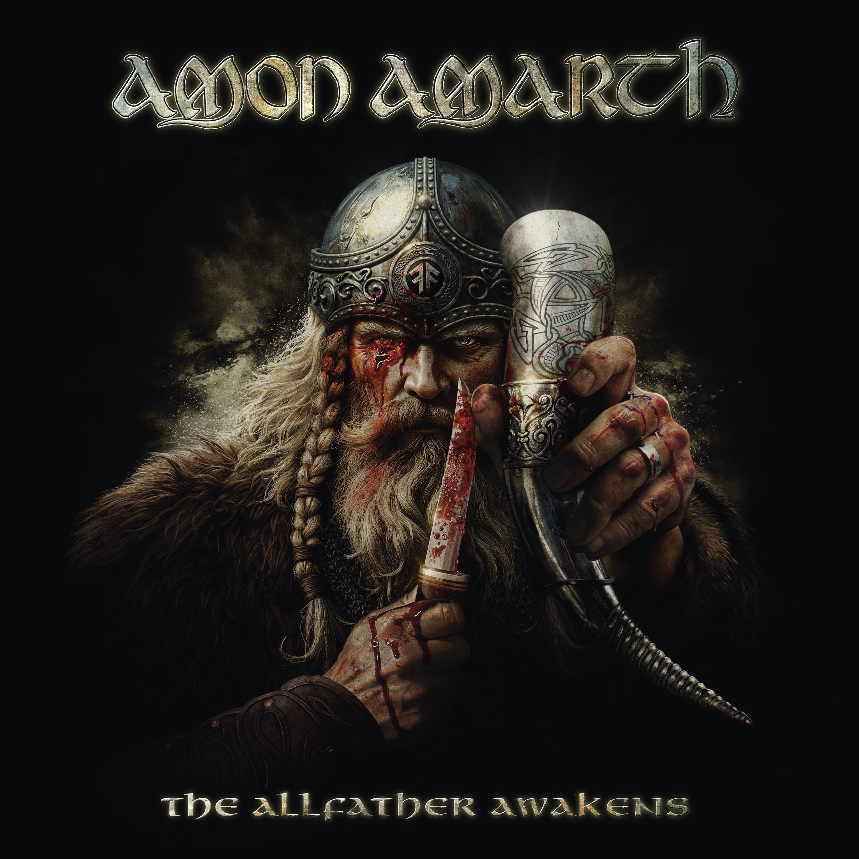 Amon Amarth: The Allfather Awakens artwork