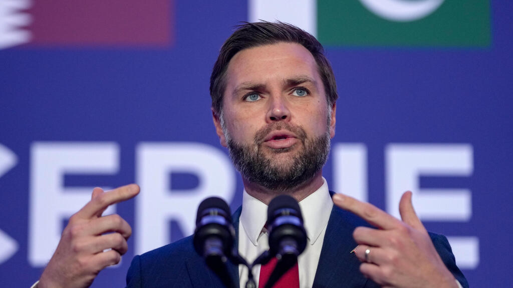 US Vice President JD Vance (Photo: Nathan Howard/Pool Photo via AP) סגן נשיא ארה"ב ג'יי די ואנס
