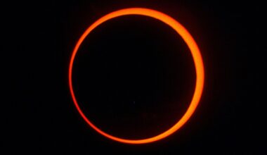Ring of fire eclipse