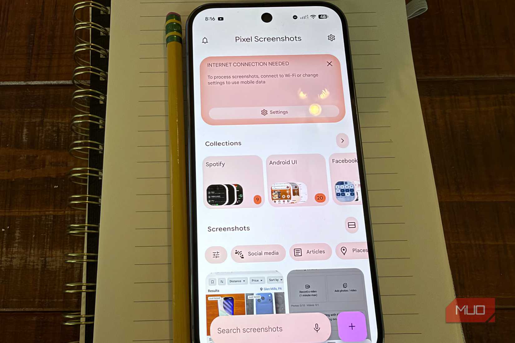 pixel screenshots
