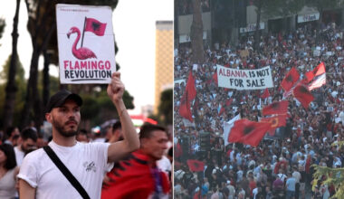 Albania’s Flamingo Revolution: Protests Against Kushner-Trump Luxury Resort Could Bring Down Gov’t