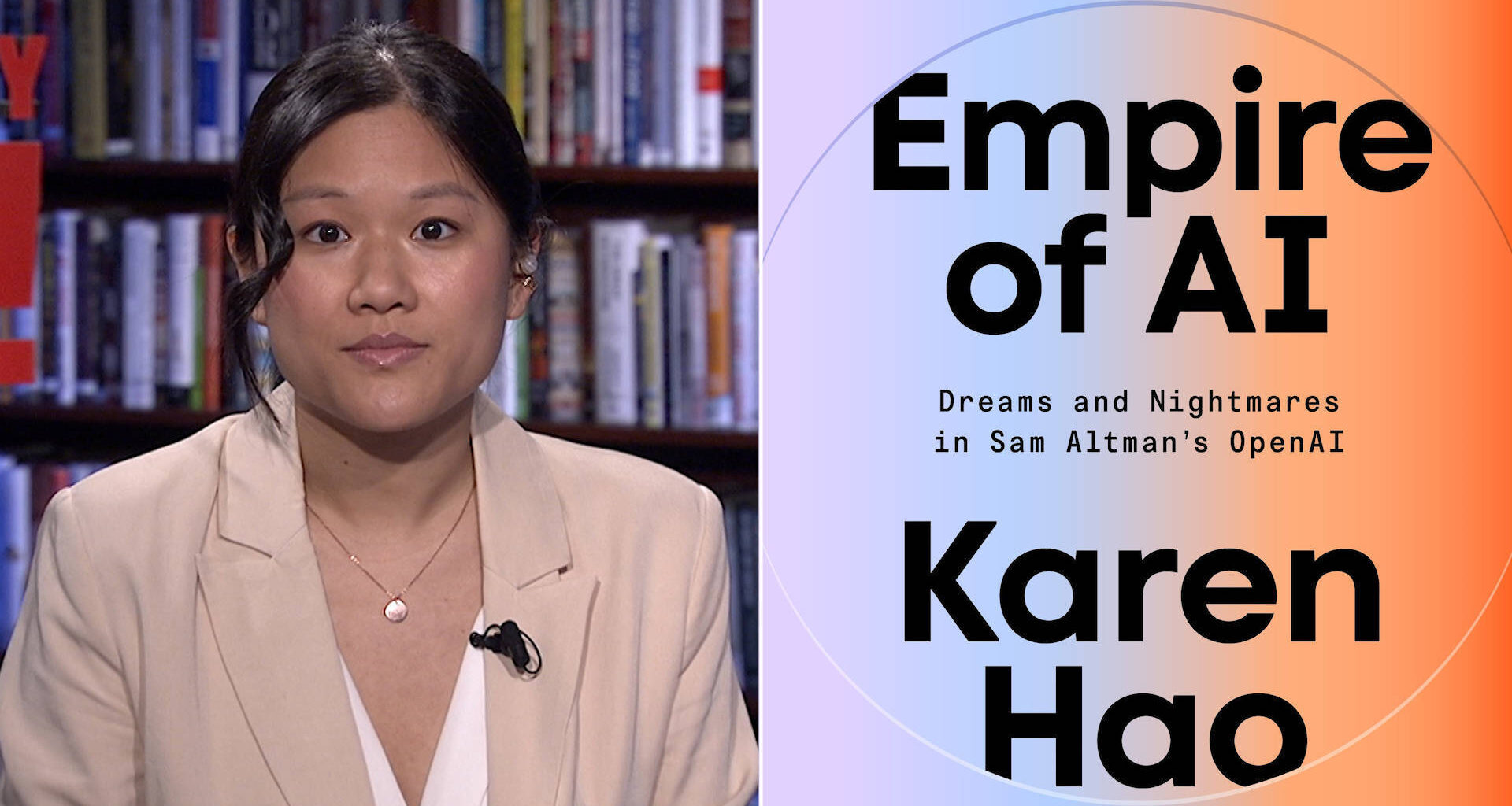 “Empire of AI”: Karen Hao on How AI Is Threatening Democracy & Creating a New Colonial World