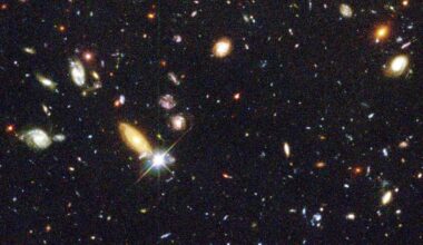 In 1995, astronomers pointed Hubble at a patch of sky so dark it looked empty and held it there for ten days. The image that came back contained roughly 3,000 galaxies — not stars, but galaxies — many holding billions of stars of their own.