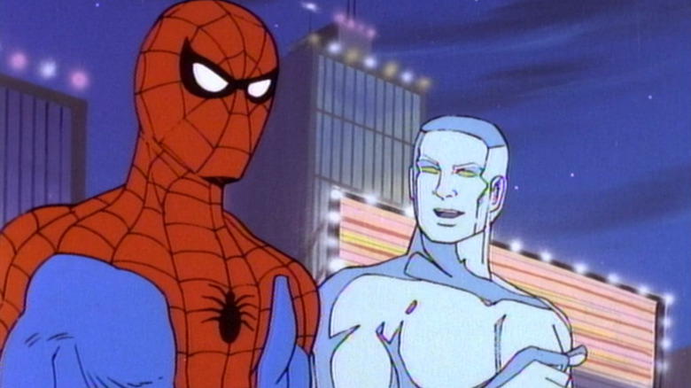 Spider-Man and Iceman on Spider-Man and His Amazing Friends