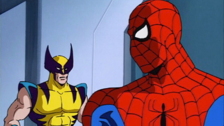 Spider-Man and Wolverine on Spider-Man: The Animated Series