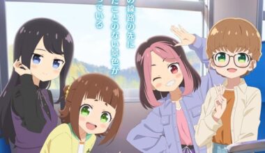 Tetsuryō! meet with Tetsudō Musume Anime's 2nd Promo Video Reveals Ending Theme Song, Additional Cast, October Premiere - News