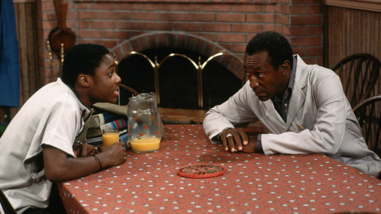 Cliff Huxtable talks to Theo in 