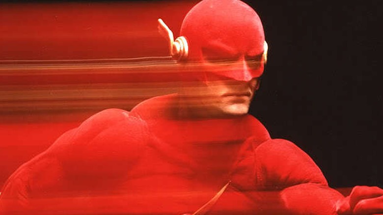 John Wesley Shipp running as The Flash