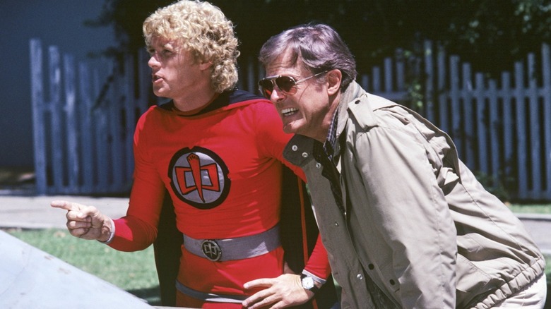 William Katt as Ralph and Robert Culp as Bill looking off to the side