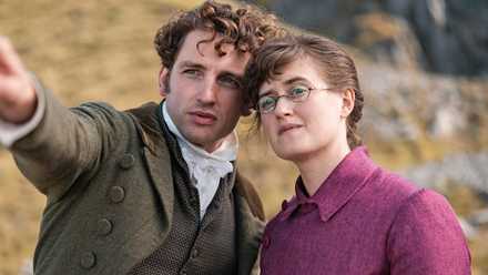 Laurie Davidson and Ella Bruccoleri inThe Other Bennet Sister
