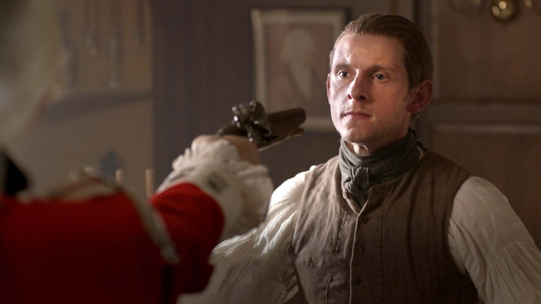 Abraham Woodhull, standing at gunpoint