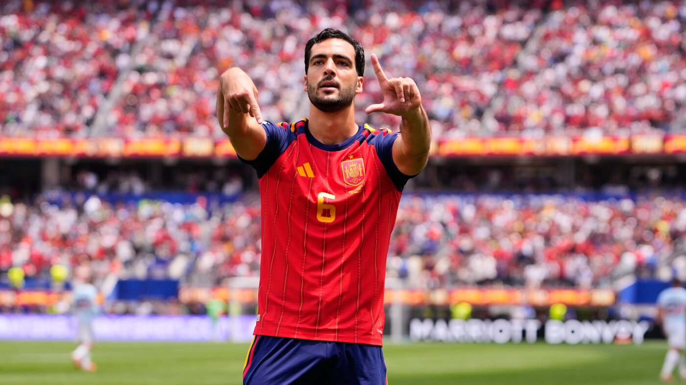 Spain edges Belgium and will face France in World Cup semifinal : NPR