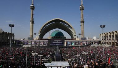 Iran begins dayslong funeral for the late Supreme Leader Ayatollah Ali Khamenei : NPR