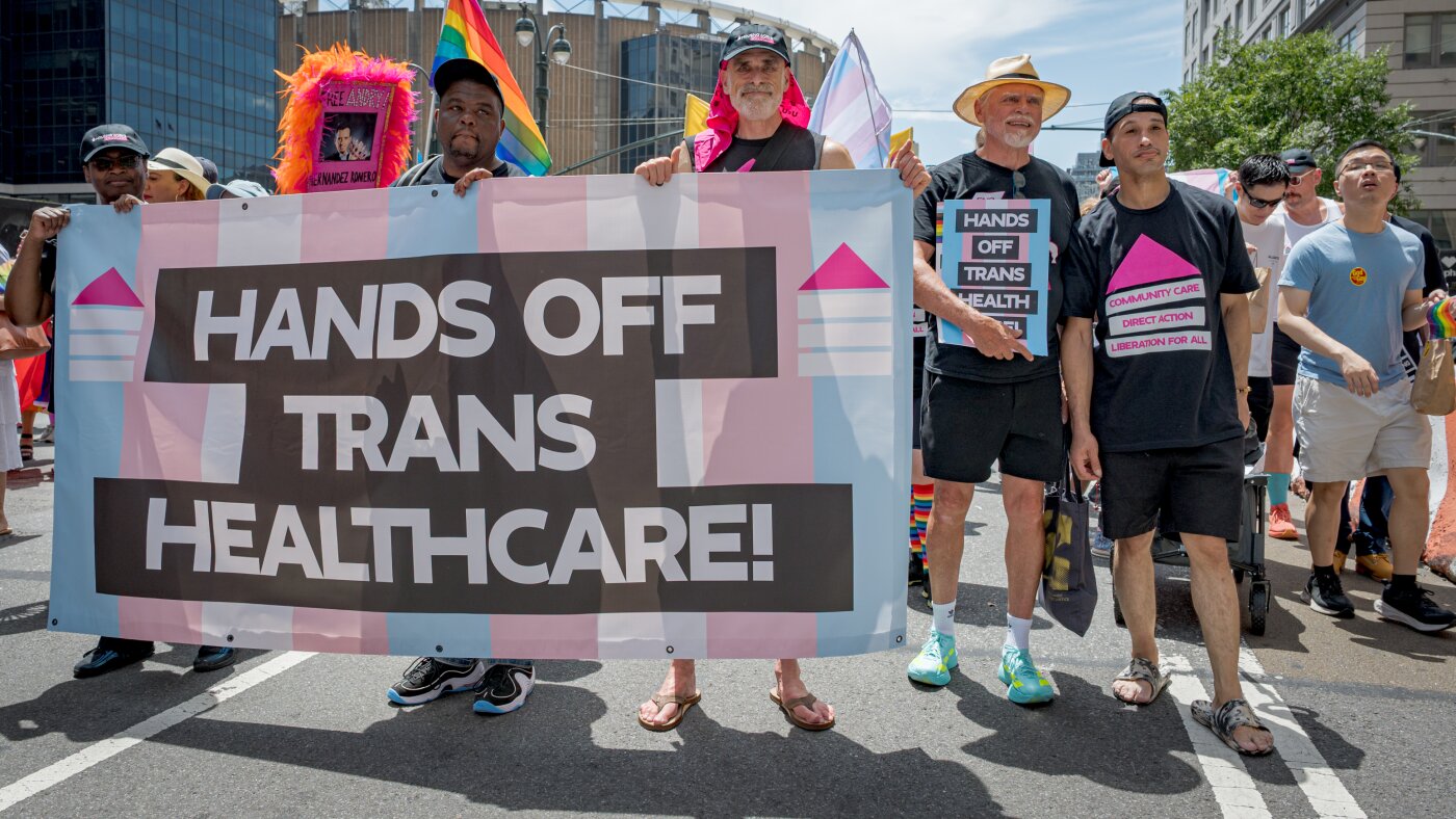 Trump's HHS backs off most radical effort to stop healthcare for trans youth : NPR