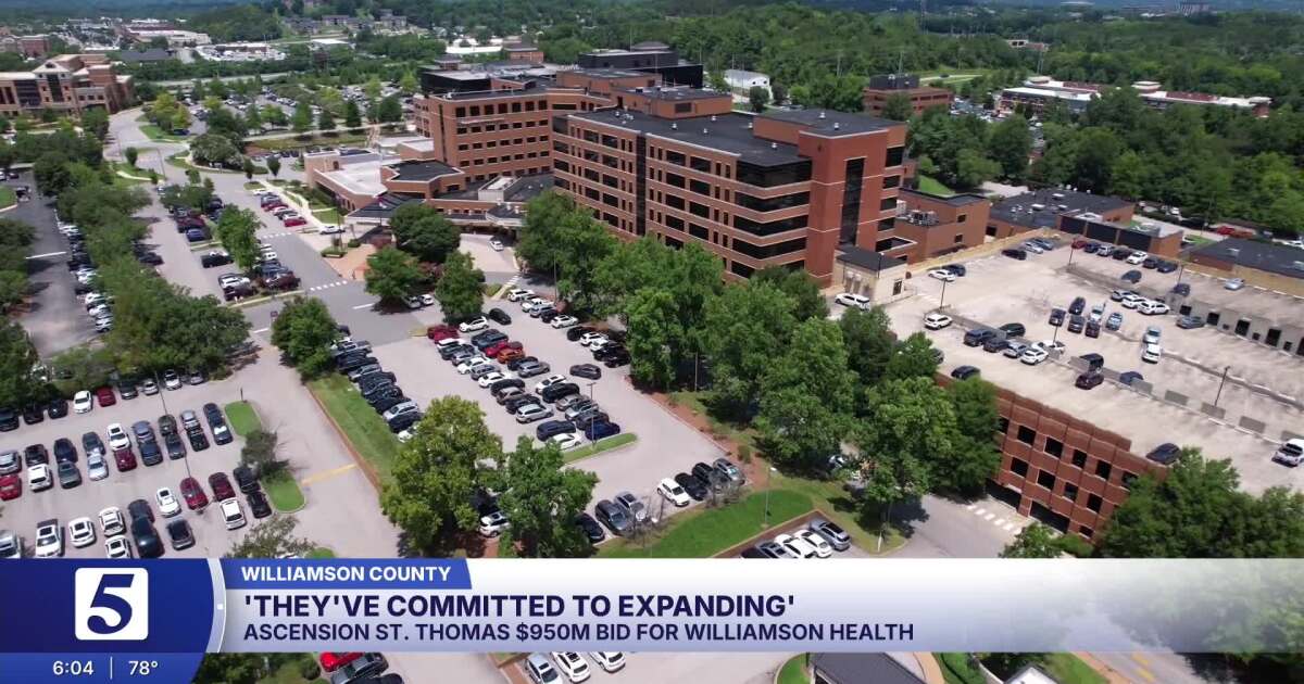 Williamson Health leaders say $950M sale will drive growth