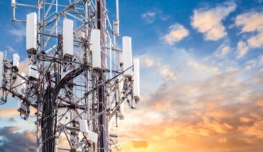 Cell tower.