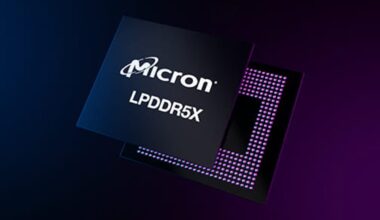 Micron technology ram module with Micron logo.